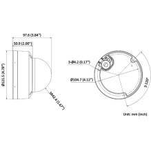 IP camera Hikvision IP camera HKVISION DS-2CD2343G2-LI2U(2.8mm)