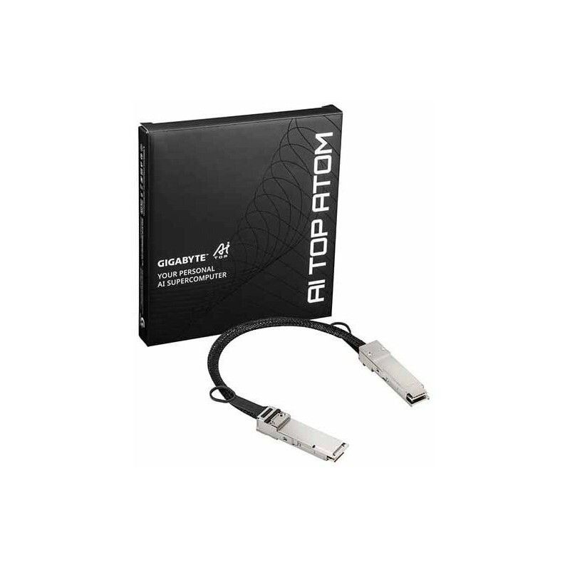 Gigabyte Cable ATC9000-QSFP QSFP112 to QSFP112 40cm - DGX-Sparl Cable