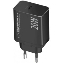 Esperanza EZC104K 20W USB-C Black