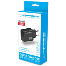 Esperanza EZC104K 20W USB-C Black