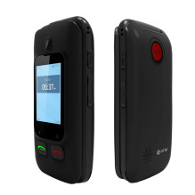 Mobilusis telefonas Digni Flip, juodas Mobilusis telefonas Digni Flip, juodas