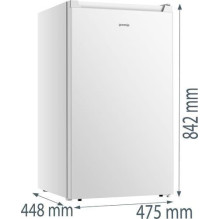 Freezer Gorenje F39EPW4, vertical
