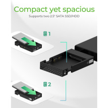 ICY BOX IB-RD2253-C31 RAID 2x2,5 SATA HDD ICY BOX IB-RD2253-C31 RAID 2x2,5 SATA HDD