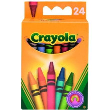 Kreidelės Crayola, 24 vnt. Kreidelės Crayola, 24 vnt.