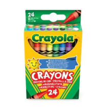 Kreidelės Crayola, 24 vnt. Kreidelės Crayola, 24 vnt.