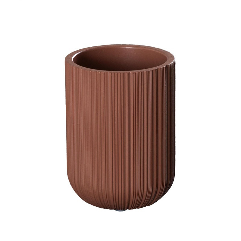 Toothbrush glass Ridder, brown
