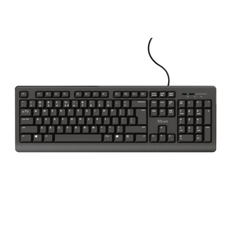 TRUST TK-150 SILENT USB KEYBOARD QUERTZ