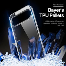 Dėklas Dux Ducis Clin Google Pixel 11 Pro XL skaidrus