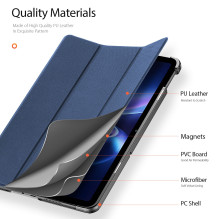 Case Dux Ducis Domo Xiaomi Redmi Pad 2 SE 9.7 dark blue Case Dux Ducis Domo Xiaomi Redmi Pad 2 SE 9.7 dark blue