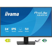 Monitorius - IIYAMA ProLite X2491H-B1 23,8″ Full HD 120 Hz IPS Juodas