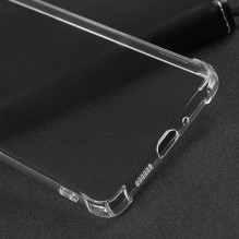 „Evelatus“ Samsung Galaxy A53 5G apsauginis silikoninis dėklas, atsparus smūgiams, TPU, skaidrus, karinis