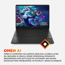 HP Omen 16-am0022nw i7-14650HX 16.0"2K LBL IPS 165Hz 400nits AG 32GB DDR5 5600 SSD1TB GeForce RTX 5060 8GB Cam1080p