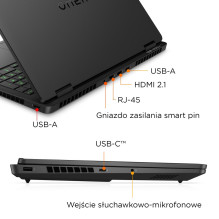 HP Omen 16-am0022nw i7-14650HX 16.0"2K LBL IPS 165Hz 400nits AG 32GB DDR5 5600 SSD1TB GeForce RTX 5060 8GB Cam1080p