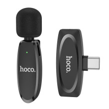 Hoco L15 Wireless Microphone with Type-C connector Black