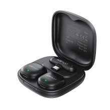 Acefast R1 Wireless microphone set with charging case Black