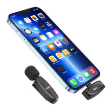 Hoco L15 Wireless Microphone with Lightning connector Black
