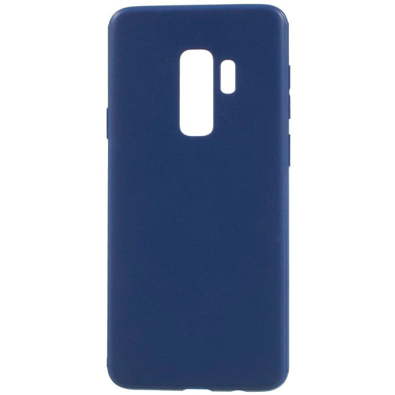 Evelatus Samsung Galaxy S9 Plus Premium Soft Touch Silicone Case Midnight Blue