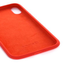 Evelatus Apple iPhone XS Premium Soft Touch Silicone Case Red