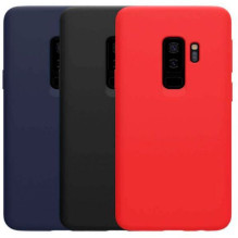 „Evelatus“ „Samsung Galaxy S9 Plus“ nano silikoninis dėklas, minkštas lietimui, juodas
