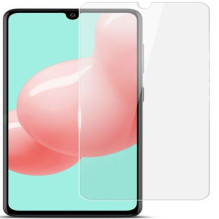 „Evelatus Samsung Galaxy A41 0.33“ plokščias skaidrus stiklas su antistatiniu stikliuku Japonijoje „Evelatus Samsung Galaxy A41 0.33“ plokščias skaidrus stiklas su antistatiniu stikliuku Japonijoje