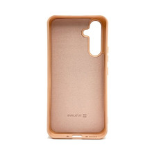 „Evelatus“ „Samsung Galaxy A54“ TPU nano silikoninis dėklas, smėlio spalvos, rožinis