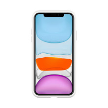 „Evelatus Apple iPhone 11 Premium“ silikoninis dėklas, baltas, minkštas lietimui, minkštas lietimui