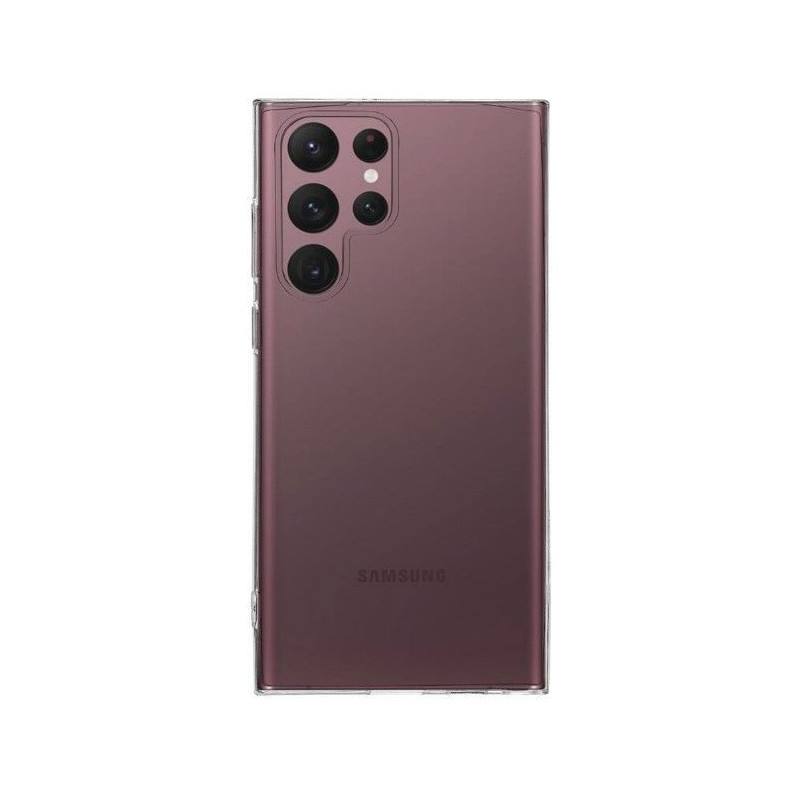 Taktinis „Samsung Galaxy S22 Ultra“ TPU dėklas, skaidrus