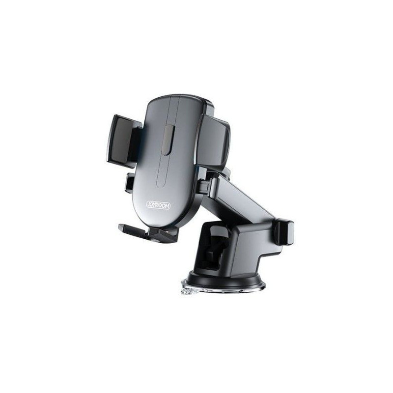 Joyroom Car phone holder with telescopic extendable arm for dashboard and windshield Black