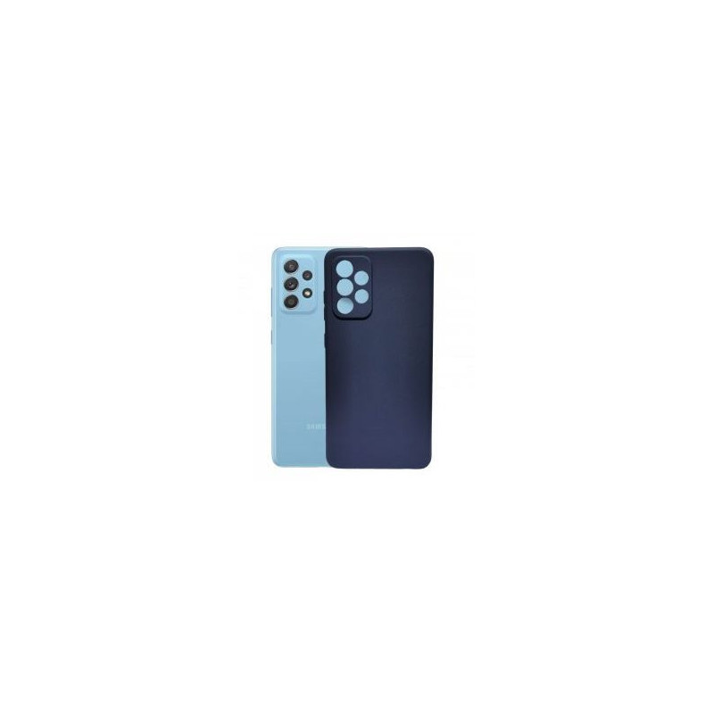 „iLike“ Samsung matinis TPU dėklas, skirtas Samsung Galaxy A52 4G / A52 5G / A52S 5G, tamsiai mėlynas