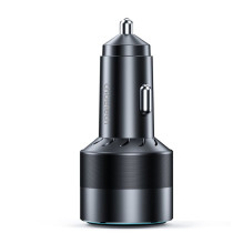 Choetech Choetech greitas automobilio įkroviklis 130W 2xUSB-C + USB-A juodas (TC0011)