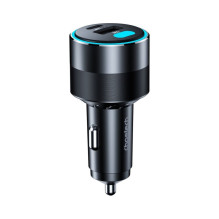 Choetech Choetech fast car charger 130W 2xUSB-C + USB-A black (TC0011)