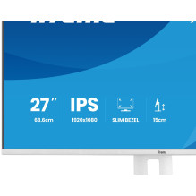 iiyama ProLite XB2797HSU-W1 computer monitor 68.6 cm (27") 1920 x 1080 pixels Full HD LED White