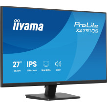 iiyama ProLite X2791QS-B1 computer monitor 68.6 cm (27") 2560 x 1440 pixels Quad HD LED Black