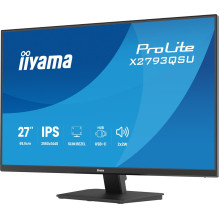 iiyama ProLite X2793QSU-B1 computer monitor 68.6 cm (27") 2560 x 1440 pixels Quad HD LED Black
