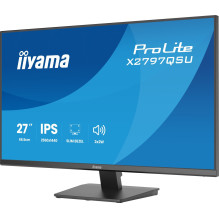 iiyama ProLite X2797QSU-B1 computer monitor 68.6 cm (27") 2560 x 1440 pixels Quad HD LED Black