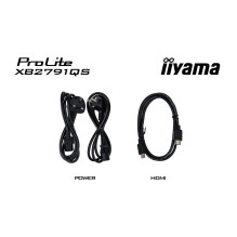 iiyama ProLite XB2791QS-B1 computer monitor 68.6 cm (27") 2560 x 1440 pixels Quad HD LED Black