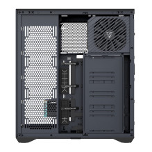 Kompiuterio korpusas - MODECOM Volcano SPACE XL Full Tower ATX E-ATX Grūdintas stiklas Juodas