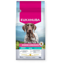 EUKANUBA Working Endurance - sausas šunų ėdalas - 15kg