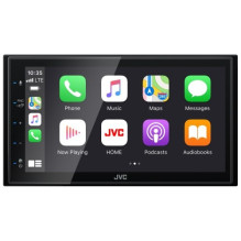 JVC KW-M560BT automobilio medijos imtuvas, juodas, 200 W, „Bluetooth“