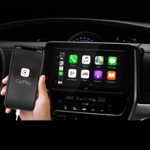 JVC KW-M560BT automobilio medijos imtuvas, juodas, 200 W, „Bluetooth“