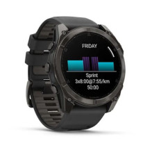 Garmin fenix 8 / 51mm,AMOLED,Saph,CrbnGryTi / Black band Garmin fenix 8 / 51mm,AMOLED,Saph,CrbnGryTi / Black band