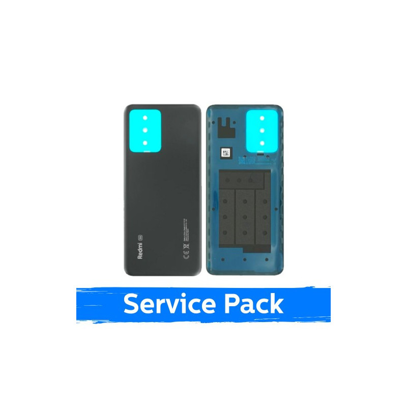 Galinis dangtelis skirtas Xiaomi Redmi Note 12 5G / Onyx Gray / (Service Pack)