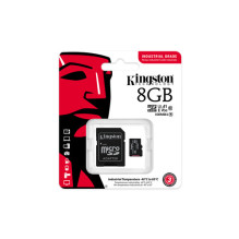 Memory card microSD 8GB CL10 UHS-I Industrial Memory card microSD 8GB CL10 UHS-I Industrial