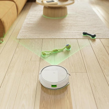 Robotas Siurblys - iRobot Roomba 115 Combo LiDAR Šluostantis Baltas