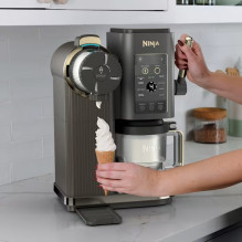 Ninja CREAMi Soft serve ice cream maker 0.47 L 800 W Grey, Silver Ninja CREAMi Soft serve ice cream maker 0.47 L 800 W Grey, Silver