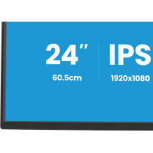 iiyama ProLite XB2492HSU-B1 computer monitor 60.5 cm (23.8") 1920 x 1080 pixels Full HD LED Black
