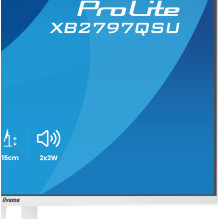 iiyama ProLite XB2797QSU-W1 computer monitor 68.6 cm (27") 2560 x 1440 pixels Quad HD LED White