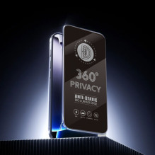 TFO - grūdintas stiklas, apsaugantis nuo „Privacy 360“, skirtas „iPhone 17 Pro Max“. TFO - grūdintas stiklas, apsaugantis nuo „Privacy 360“, skirtas „iPhone 17 Pro Max“.