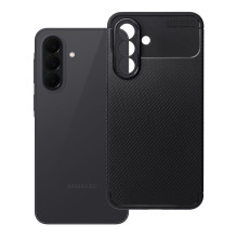 Samsung A37 5G Carbon Premium dėklas, juodas Samsung A37 5G Carbon Premium dėklas, juodas
