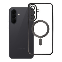 Case for Samsung A37 Electro Mag Cover compatible with MagSafe black Case for Samsung A37 Electro Mag Cover compatible with MagSafe black